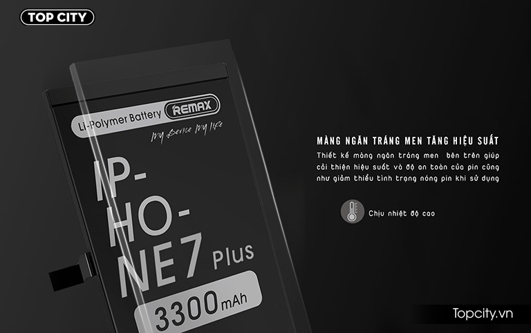 Pin dung lượng cao 3.300mAh cho iPhone 7 Plus chính hãng Remax RPA-i7 - 5
